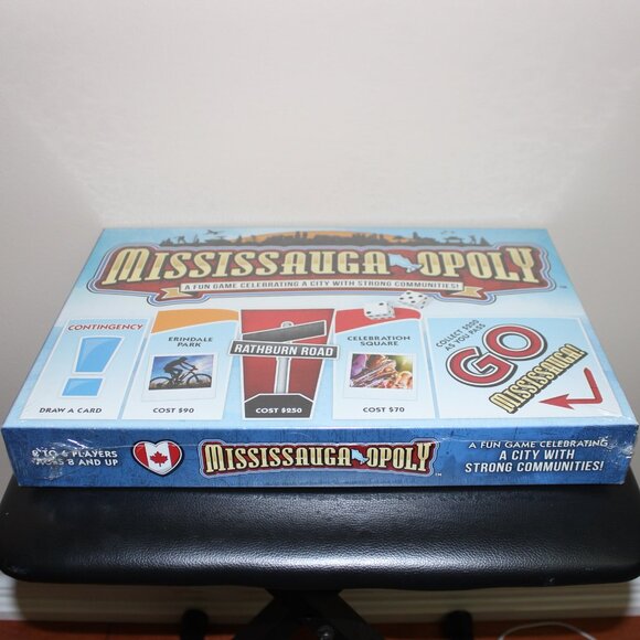 3/$188❤️sealed MISSISSAUGA OPOLY board game Late For The Sky Mississaugaopoly - Picture 6 of 6